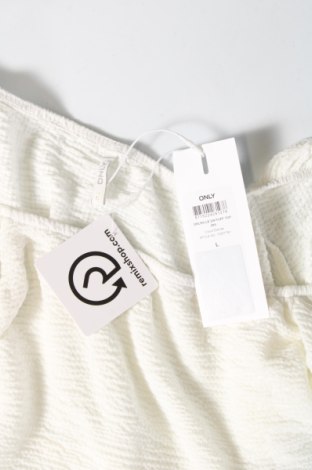 Γυναικεία μπλούζα ONLY, Μέγεθος L, Χρώμα Λευκό, Τιμή 9,48 €