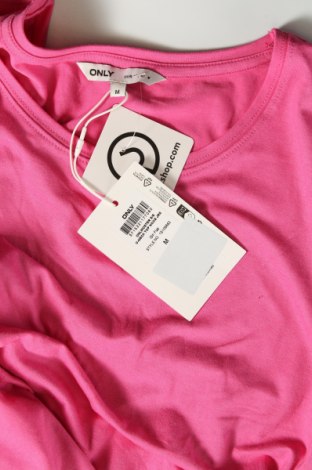 Γυναικεία μπλούζα ONLY, Μέγεθος M, Χρώμα Ρόζ , Τιμή 9,48 €