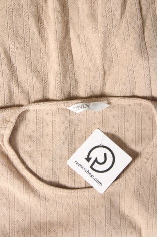Γυναικεία μπλούζα ONLY, Μέγεθος L, Χρώμα  Μπέζ, Τιμή 5,70 €