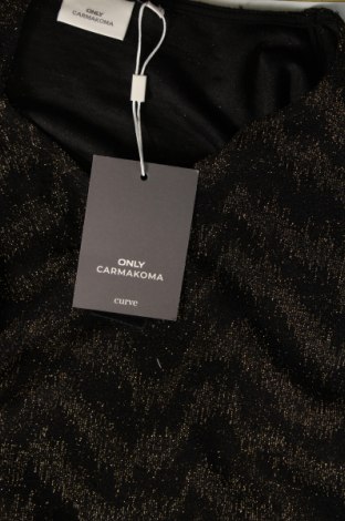 Γυναικεία μπλούζα ONLY Carmakoma, Μέγεθος M, Χρώμα Χρυσαφί, Τιμή 11,86 €