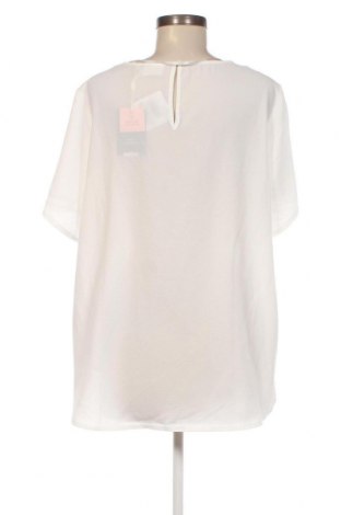 Γυναικεία μπλούζα ONLY Carmakoma, Μέγεθος XXL, Χρώμα Λευκό, Τιμή 14,23 €