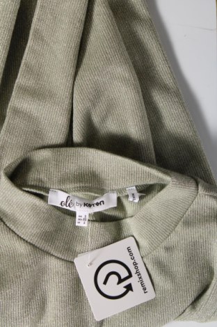 Γυναικεία μπλούζα Ole By Koton, Μέγεθος S, Χρώμα Πράσινο, Τιμή 8,41 €