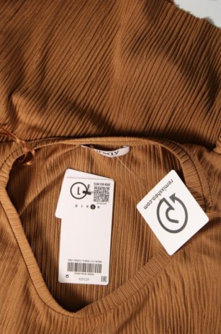Γυναικεία μπλούζα Orsay, Μέγεθος L, Χρώμα Καφέ, Τιμή 7,99 €