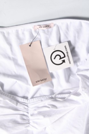 Γυναικεία μπλούζα Orsay, Μέγεθος S, Χρώμα Λευκό, Τιμή 9,50 €