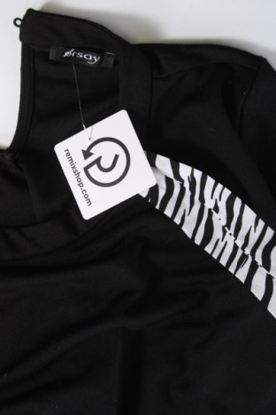 Γυναικεία μπλούζα Orsay, Μέγεθος XS, Χρώμα Μαύρο, Τιμή 5,77 €