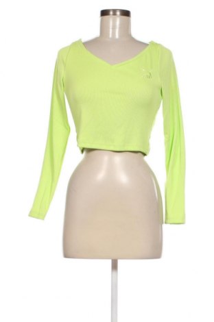 Damen Shirt PUMA, Größe M, Farbe Grün, Preis 21,83 €