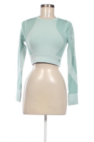 Γυναικεία μπλούζα PUMA, Μέγεθος S, Χρώμα Πράσινο, Τιμή 11,57 €
