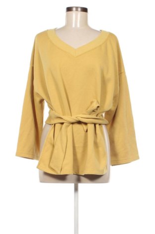 Γυναικεία μπλούζα Pazzo, Μέγεθος XL, Χρώμα Κίτρινο, Τιμή 9,72 €