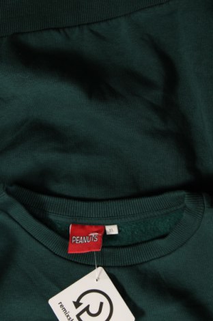 Дамска блуза Peanuts, Размер XL, Цвят Зелен, Цена 11,40 лв.