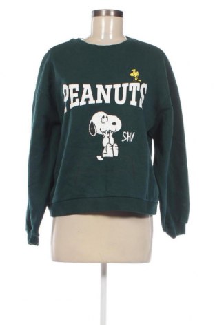 Дамска блуза Peanuts, Размер XL, Цвят Зелен, Цена 11,40 лв.