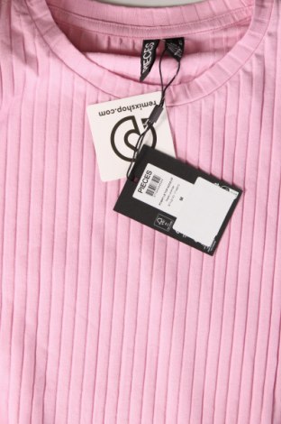 Γυναικεία μπλούζα Pieces, Μέγεθος M, Χρώμα Ρόζ , Τιμή 11,86 €