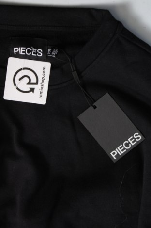 Дамска блуза Pieces, Размер M, Цвят Черен, Цена 23,00 лв.