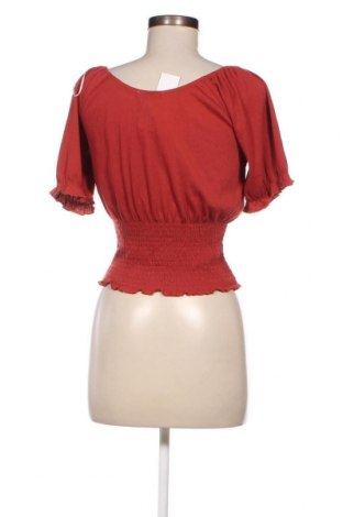Дамска блуза Pieces, Размер M, Цвят Червен, Цена 54,15 лв.