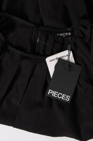 Дамска блуза Pieces, Размер XL, Цвят Черен, Цена 25,30 лв.