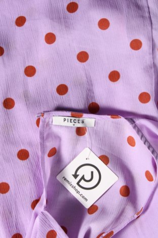 Дамска блуза Pieces, Размер M, Цвят Лилав, Цена 11,39 лв.