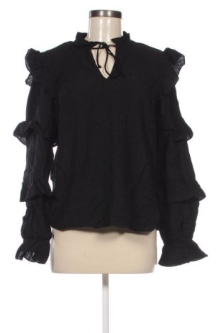 Γυναικεία μπλούζα Pieces, Μέγεθος M, Χρώμα Μαύρο, Τιμή 6,19 €