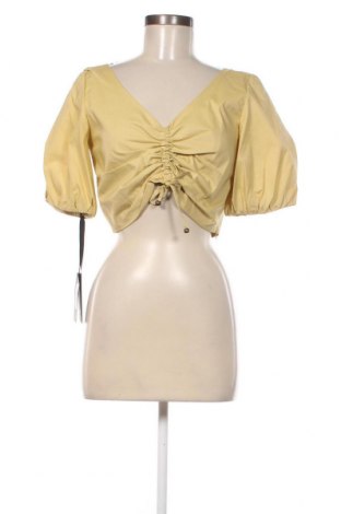 Дамска блуза Pinko, Размер M, Цвят Жълт, Цена 112,21 лв.