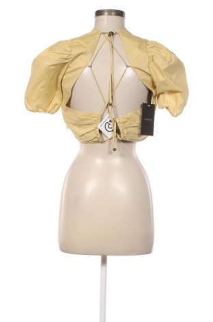 Дамска блуза Pinko, Размер M, Цвят Жълт, Цена 125,95 лв.