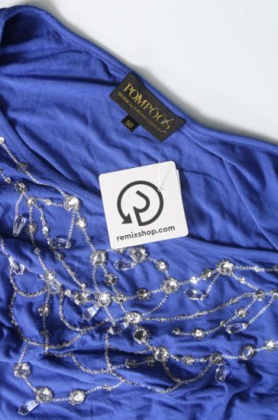 Дамска блуза Pompoos Design By Harald Gloockler, Размер XXL, Цвят Син, Цена 26,40 лв.