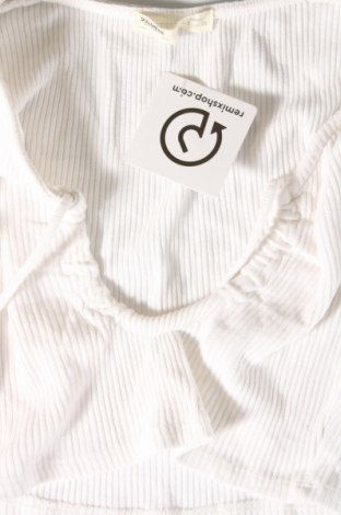 Дамска блуза Pull&Bear, Размер S, Цвят Екрю, Цена 11,29 лв.