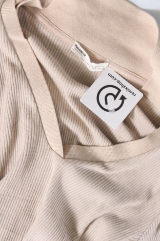 Γυναικεία μπλούζα Pull&Bear, Μέγεθος S, Χρώμα  Μπέζ, Τιμή 4,11 €