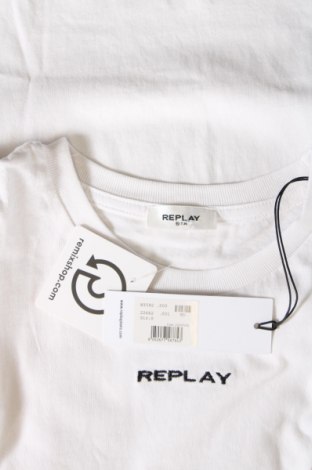 Damen Shirt Replay, Größe S, Farbe Weiß, Preis 49,79 €