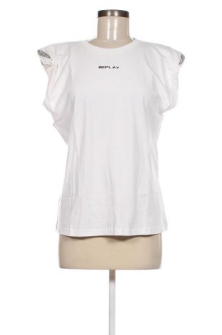 Γυναικεία μπλούζα Replay, Μέγεθος S, Χρώμα Λευκό, Τιμή 49,79 €