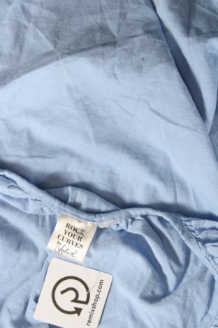 Damen Shirt Rock Your Curves by Angelina Kirsch, Größe L, Farbe Blau, Preis € 6,87