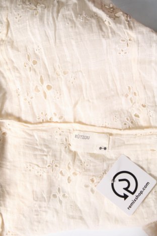 Damen Shirt Rutzou, Größe M, Farbe Ecru, Preis € 18,37