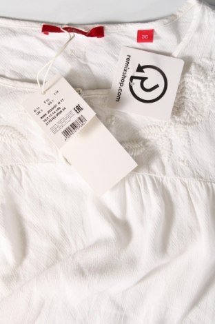 Γυναικεία μπλούζα S.Oliver, Μέγεθος S, Χρώμα Λευκό, Τιμή 17,86 €
