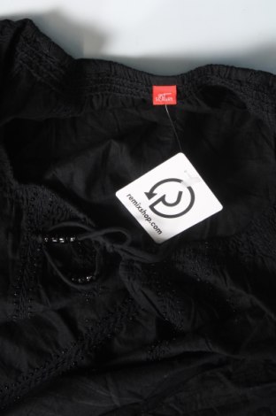 Γυναικεία μπλούζα S.Oliver, Μέγεθος M, Χρώμα Μαύρο, Τιμή 10,43 €