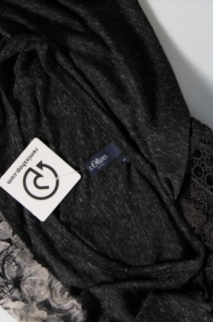 Γυναικεία μπλούζα S.Oliver, Μέγεθος L, Χρώμα Γκρί, Τιμή 10,43 €