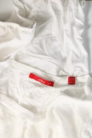 Γυναικεία μπλούζα S.Oliver, Μέγεθος XS, Χρώμα Λευκό, Τιμή 10,52 €