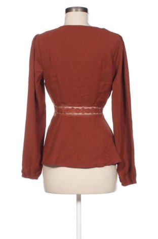 Дамска блуза SHEIN, Размер S, Цвят Кафяв, Цена 7,60 лв.