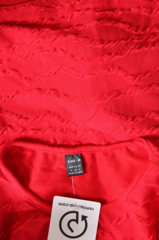 Γυναικεία μπλούζα SHEIN, Μέγεθος S, Χρώμα Κόκκινο, Τιμή 5,48 €