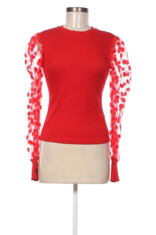 Дамска блуза SHEIN, Размер M, Цвят Червен, Цена 10,45 лв.