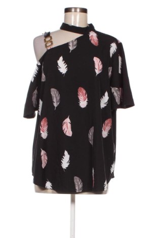 Дамска блуза SHEIN, Размер XL, Цвят Черен, Цена 11,73 лв.