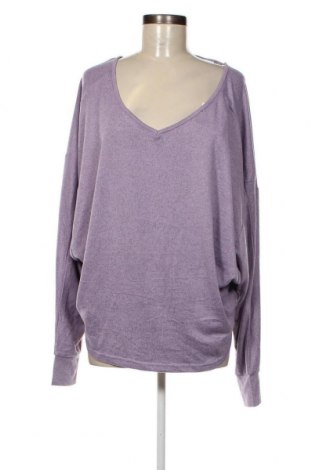 Γυναικεία μπλούζα SHEIN, Μέγεθος L, Χρώμα Βιολετί, Τιμή 4,70 €