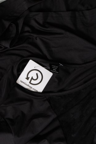 Γυναικεία μπλούζα SHEIN, Μέγεθος XXL, Χρώμα Μαύρο, Τιμή 5,29 €