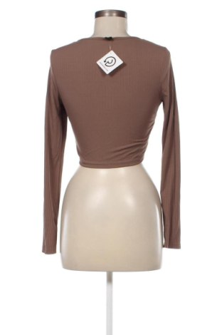 Дамска блуза SHEIN, Размер L, Цвят Кафяв, Цена 9,50 лв.