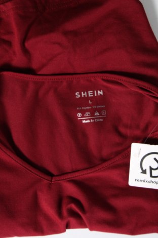 Дамска блуза SHEIN, Размер L, Цвят Червен, Цена 11,42 лв.