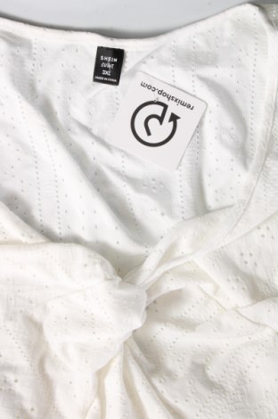 Damen Shirt SHEIN, Größe 3XL, Farbe Weiß, Preis 7,27 €