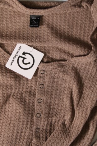 Damen Shirt SHEIN, Größe L, Farbe Beige, Preis 6,61 €