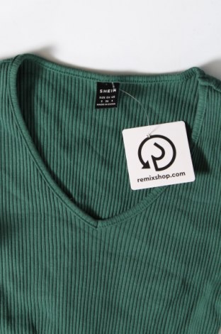 Дамска блуза SHEIN, Размер S, Цвят Зелен, Цена 8,55 лв.