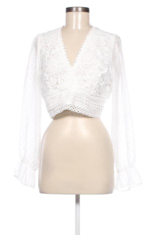 Дамска блуза SHEIN, Размер M, Цвят Бял, Цена 10,45 лв.