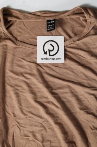 Γυναικεία μπλούζα SHEIN, Μέγεθος M, Χρώμα Καφέ, Τιμή 6,46 €