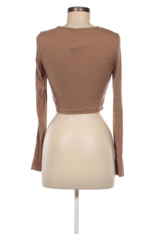 Дамска блуза SHEIN, Размер M, Цвят Кафяв, Цена 9,50 лв.