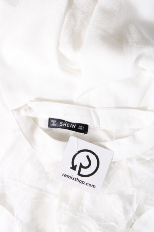Дамска блуза SHEIN, Размер L, Цвят Бял, Цена 9,50 лв.