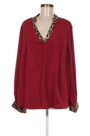 Damen Shirt SHEIN, Größe 3XL, Farbe Rot, Preis 13,22 €
