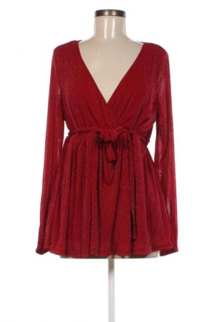 Γυναικεία μπλούζα SHEIN, Μέγεθος L, Χρώμα Κόκκινο, Τιμή 6,46 €